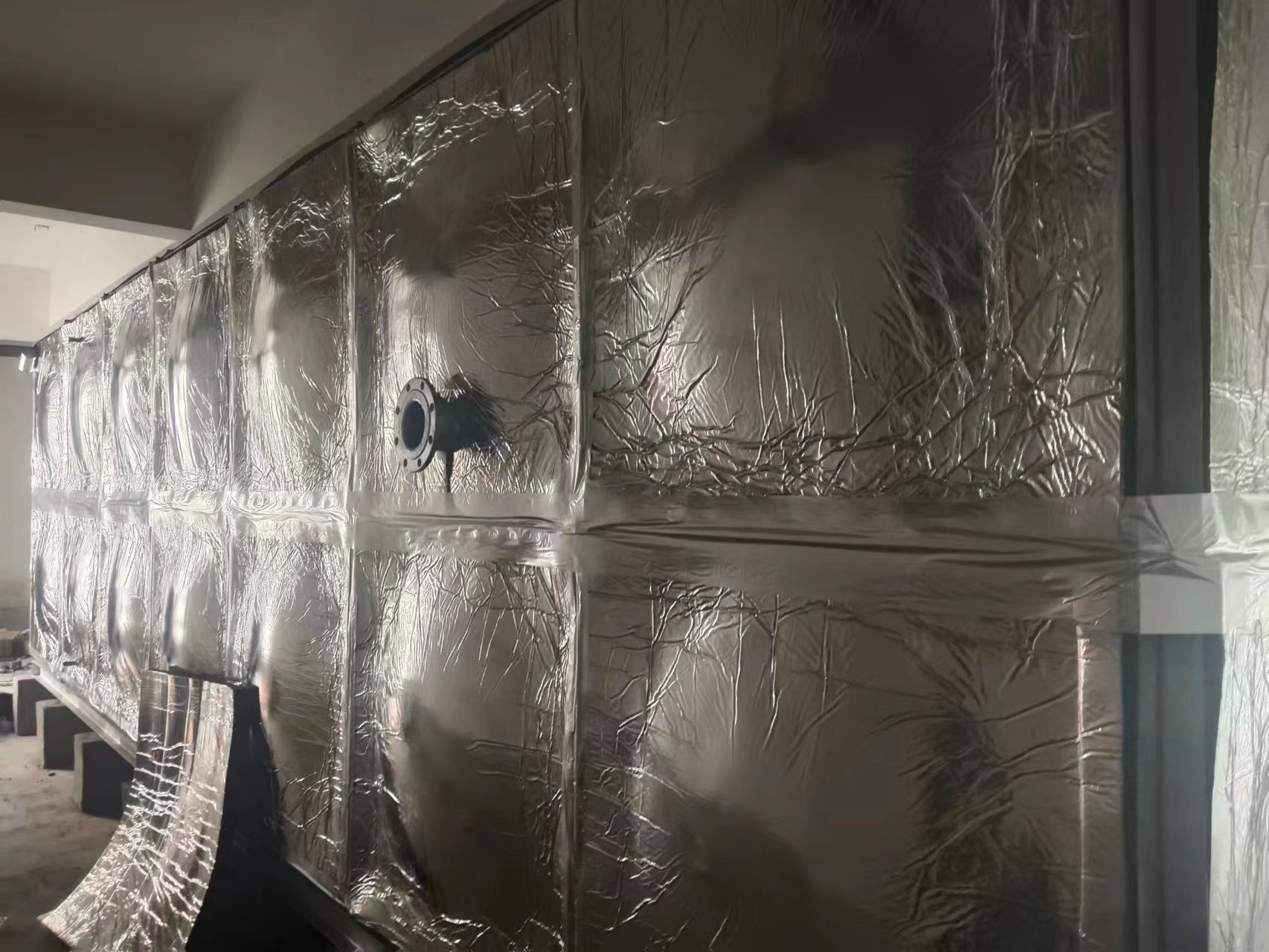 潍坊56立方装配式不锈钢保温水箱