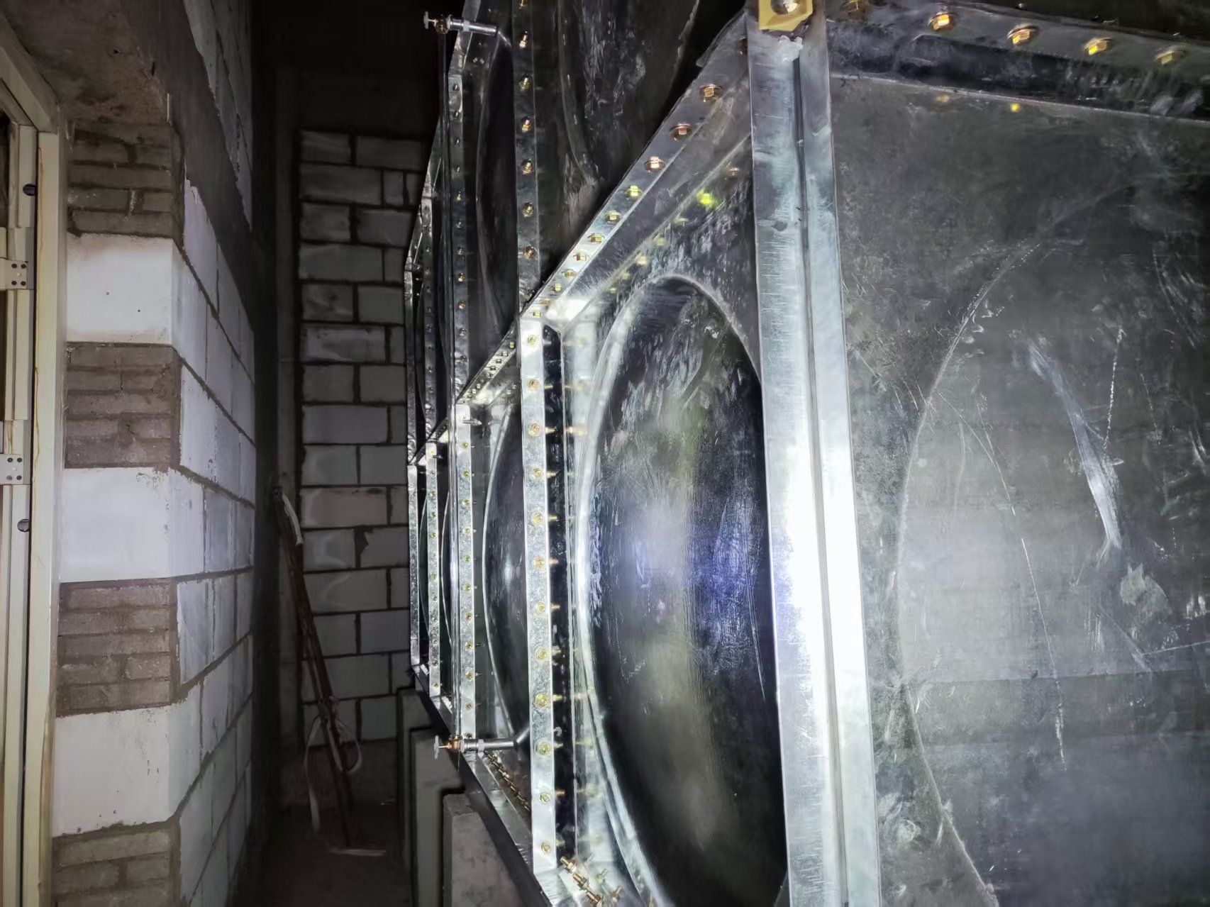 枣庄市峄城区 碧桂园楼顶镀锌消防水箱